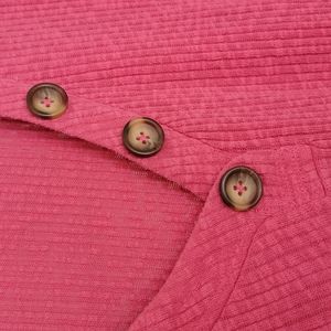 Pink long sleeved shirt with buttons